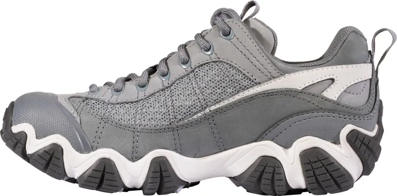 Oboz Womens Firebrand II Low BDRY Waterproof Walking Shoe - Dapple Grey-4