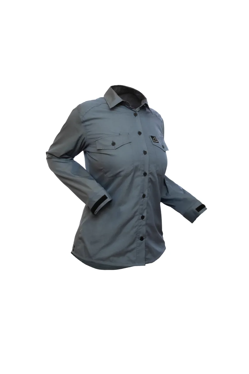 Paramo Women's Katmai Long Sleeved Shirt Indigo Blue