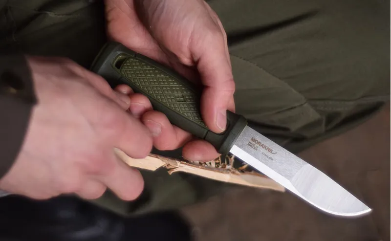 Morakniv Kansbol Bushcraft Knife - Dark Green-2