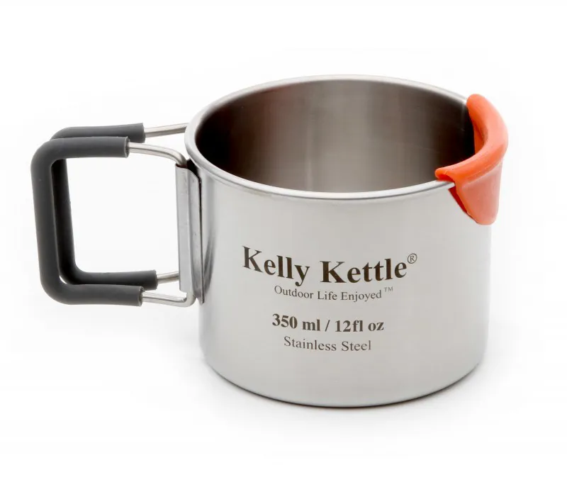 Kelly Kettle 'Trekker' Stainless Steel Storm Kettle Kit 0.6L-3
