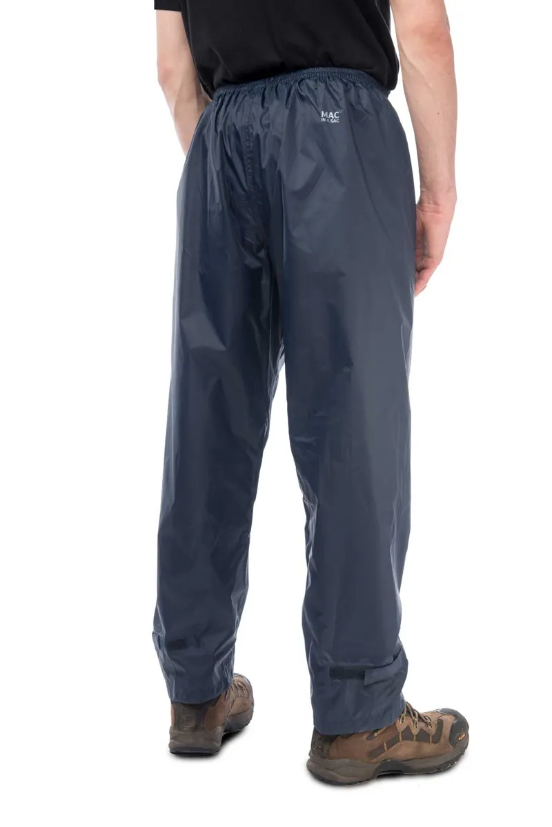 Mac in a Sac Origin 2 Packable Waterproof Overtrousers - Navy-2