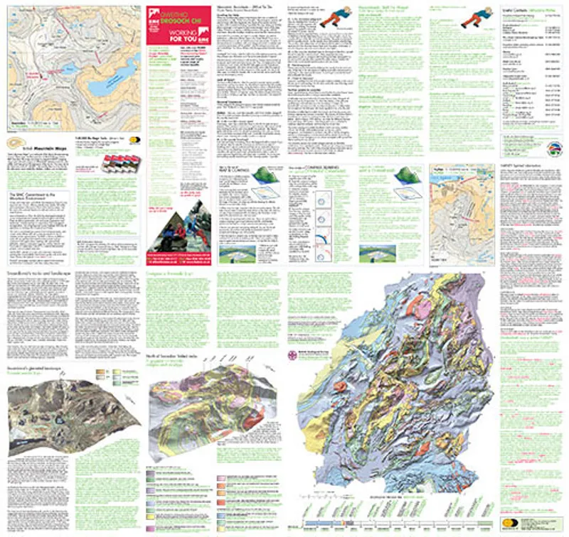  Snowdonia North Mountain Map 1 in 40 000 - Harvey Maps-2