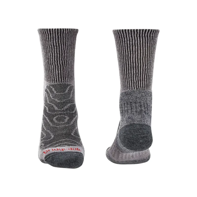 Bridgedale Mens Hike Lightweight Merino Comfort Socks Grey-1