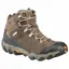 Oboz Mens Bridger Mid Waterproof Walking Boots WIDE FIT - Sudan