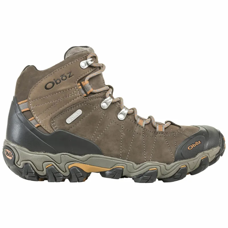 Oboz Mens Bridger Mid Waterproof Walking Boots WIDE FIT - Sudan-1