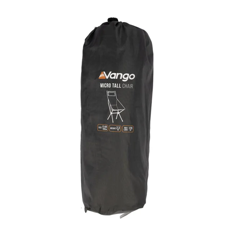 Vango Micro Tall Folding Chair - India Ink-4