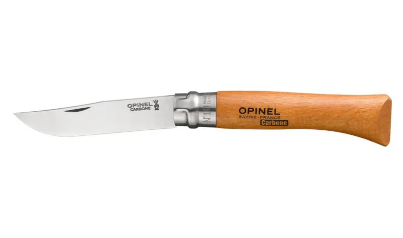 Opinel No.10 VRN Carbon Steel Folding and Locking Pocket Knife