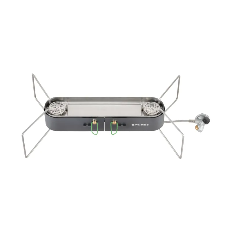 Optimus Gemini II Dual Burner Camping Gas Cylinder Stove-4