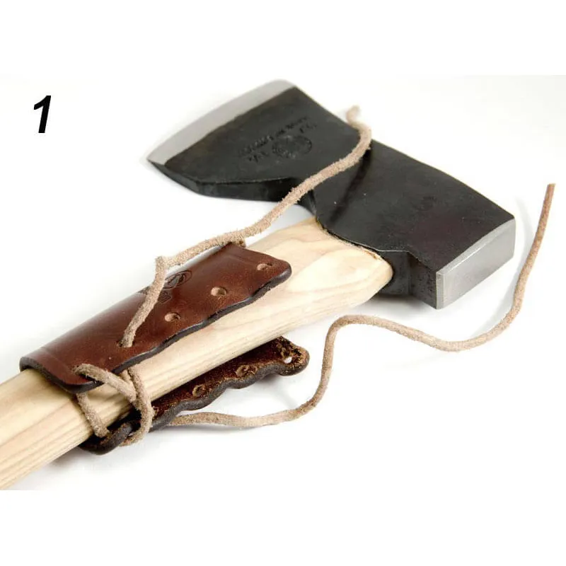 Casstrom Leather Overstrike Axe Collar and Guard-1