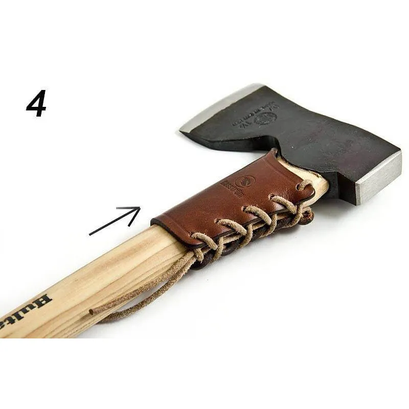 Casstrom Leather Overstrike Axe Collar and Guard-4