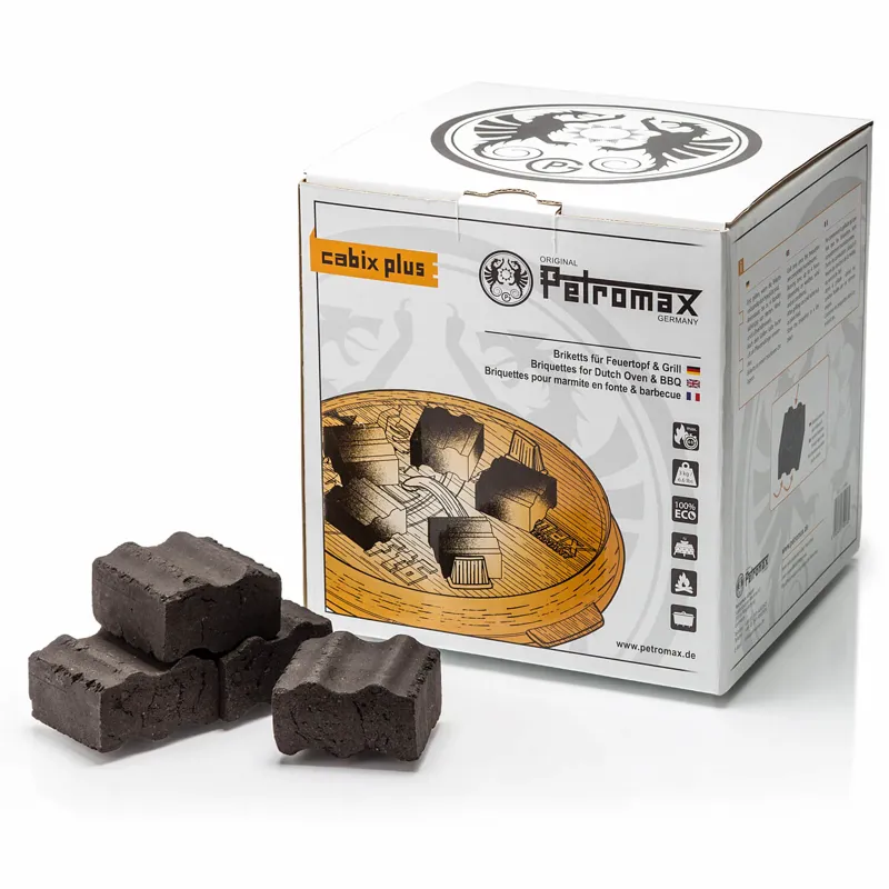 Petromax Cabix Plus Charcoal Briquettes - For Dutch Ovens and BBQs