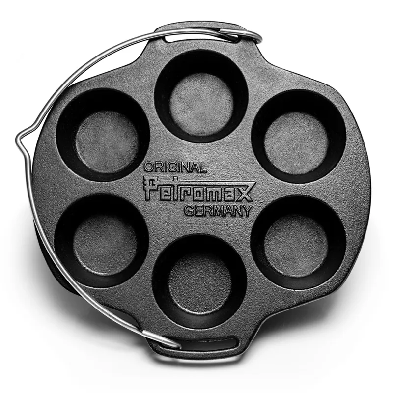 Petromax Cast Iron Muffin Tin - for your Dutch or Home Oven.-1