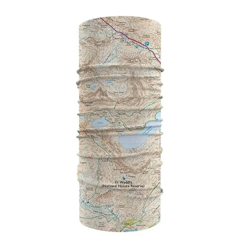 Ordnance Survey Map Neck Tube - Yr Wyddfa / Snowdon-1