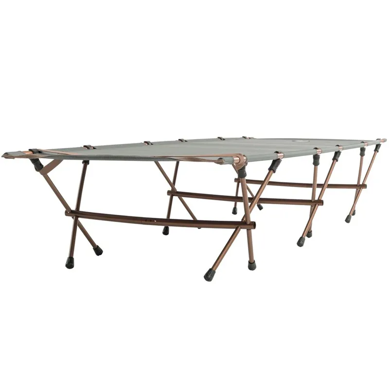 Robens Camping Cots Outpost Tall Camping Bed Cot 65 x 192 x 35 cm Aluminum Frame Sleeping cot Camping Bed Travel Cot Backpacking Camping Gear