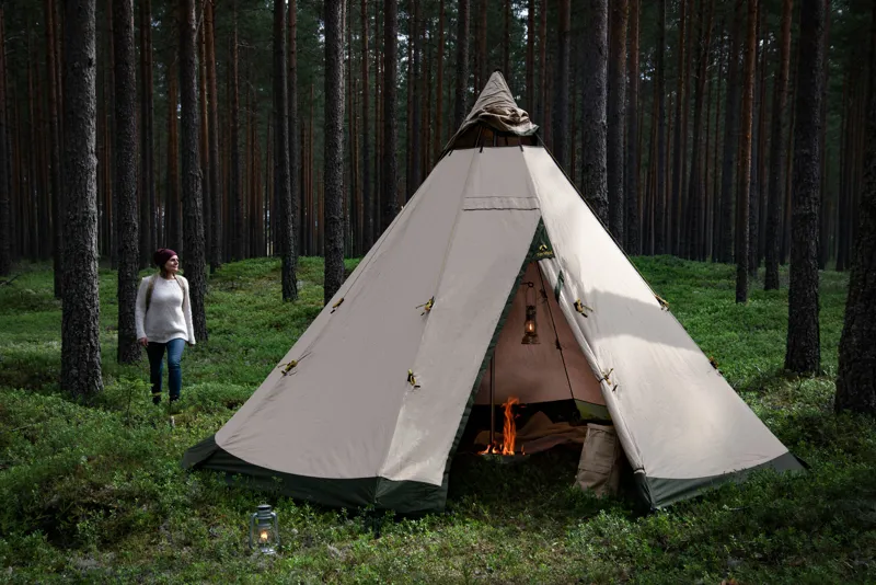 Tentipi Safir 7 Eco Hemp Tipi Tent-3