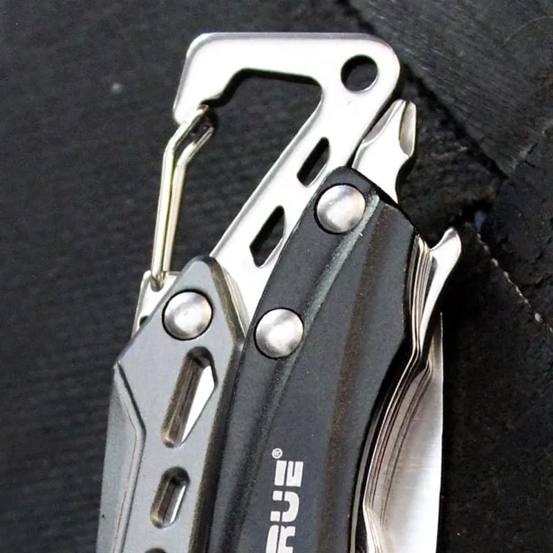 True Utility True Seven Multi tool EDC Stainless Steel 102g 9 function UK Legal Every Day Carry Pocket Knife and pliers 85x30x15mm -6