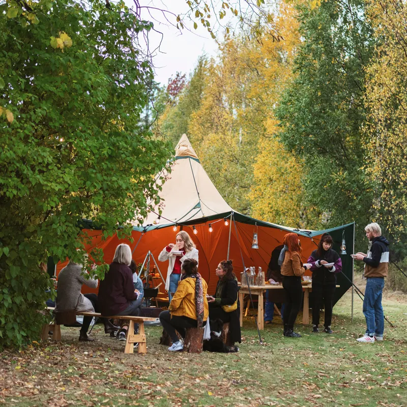 Tentipi Safirflex Cotton Polyester Event Tipi Tent and Shelter