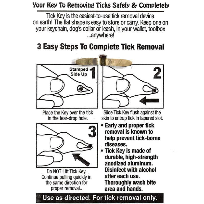 The Original Tick Key - Tick Remover Tool-2