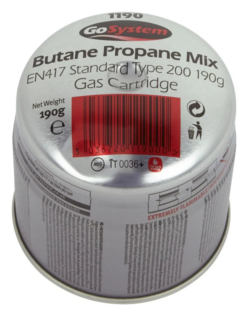 GoSystem Butane Propane Mix 190g - 1190