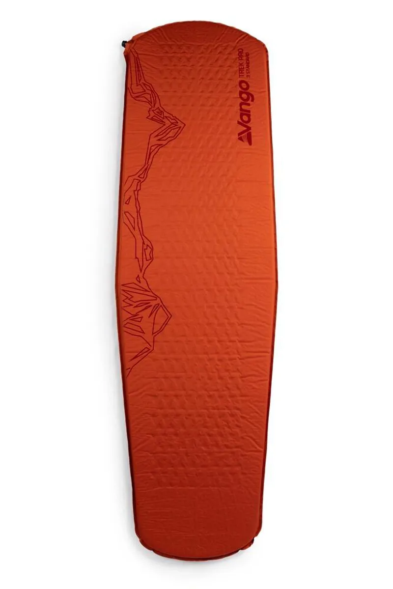 Vango Trek Pro 3 Standard Camping Sleeping Mat - Harissa 0.85Kg R-value 4