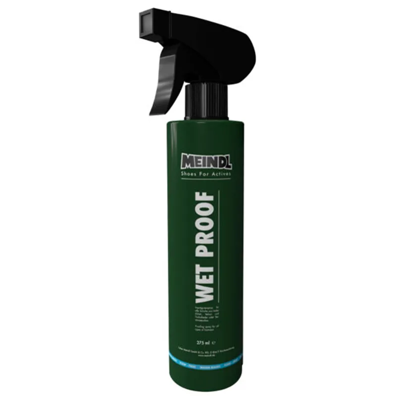 Meindl Wet Proof Spray Proofer for leather suede and fabric footwear waterproofing