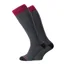 Horizon Heritage Winter Sport Socks Twin Pack Charcoal Berry