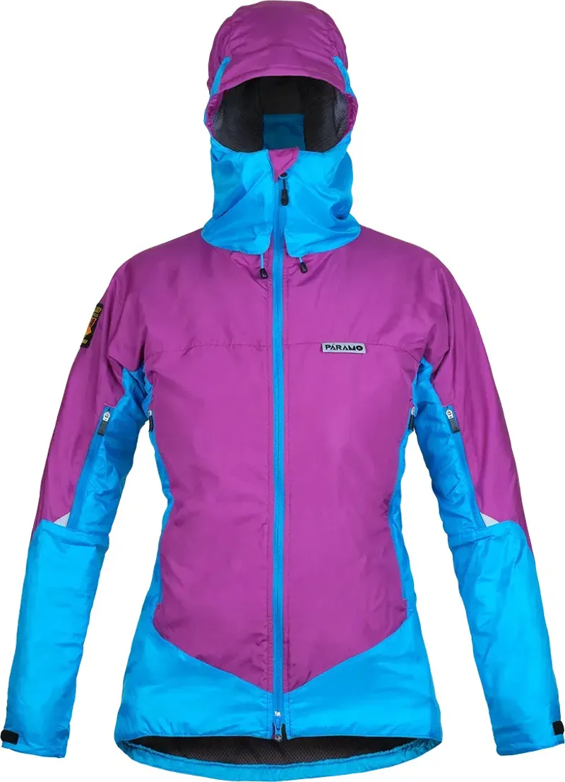 Womens Velez Jacket Foxglove / Neon Blue Limited Edition