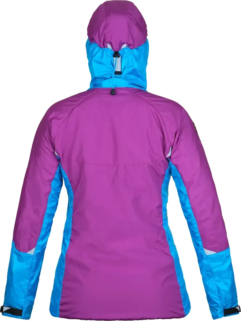 Womens Velez Jacket Foxglove / Neon Blue Limited Edition-2