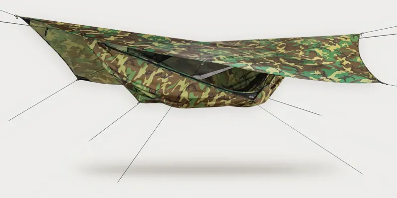 Hennessy Hammock Expedition Asym Zip - Woodland Camo