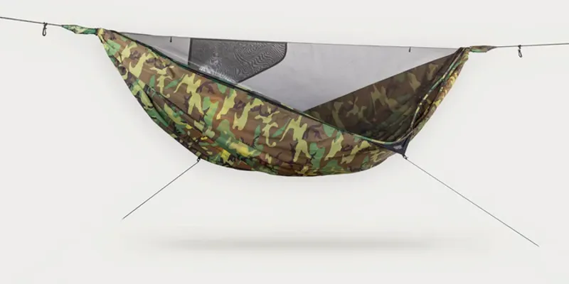 Hennessy Hammock Expedition Asym Zip - Woodland Camo-3