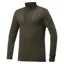 Woolpower 200 Unisex Merino Zip Neck Baselayer - Pine Green