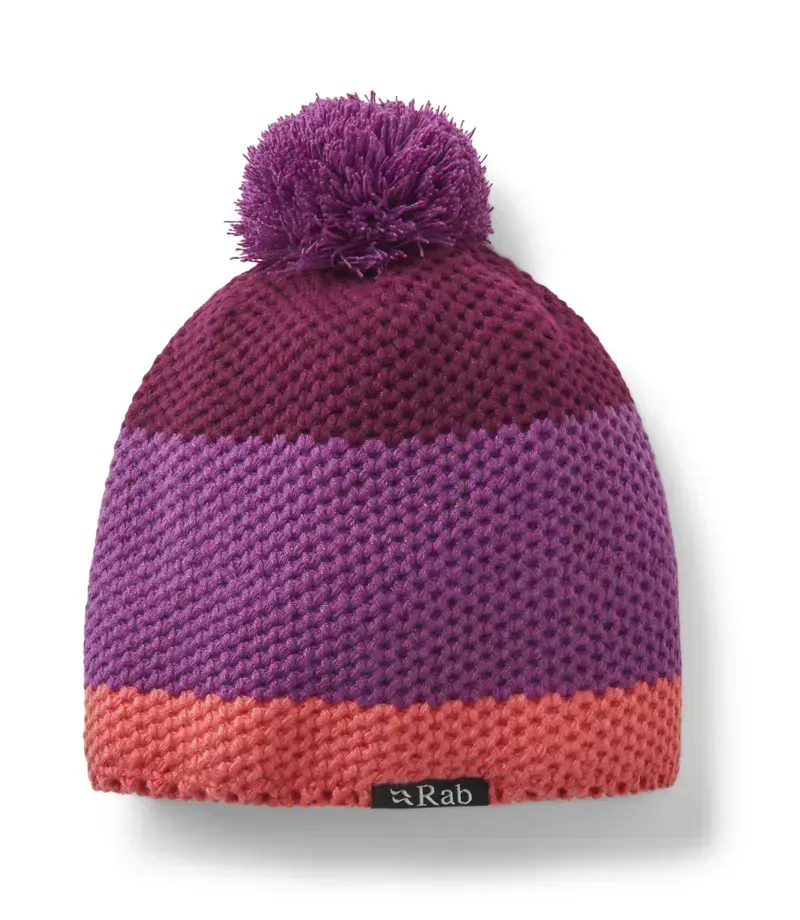 Rab Monzino Bobble Beanie in Mulberry