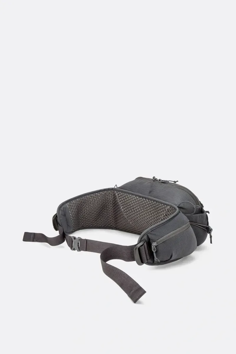 Rab Protium 6L Belt Pack in Anthracite-2