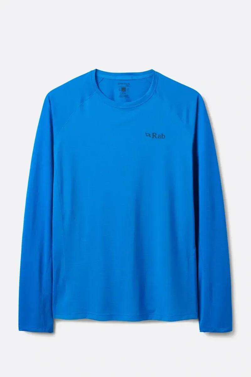 Rab Sonic Long Sleeve T-Shirt in Maya Blue