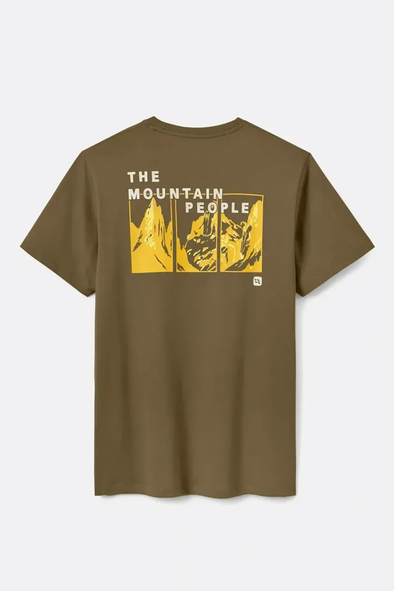 Rab Stance Pitch T-Shirt in Oak-1