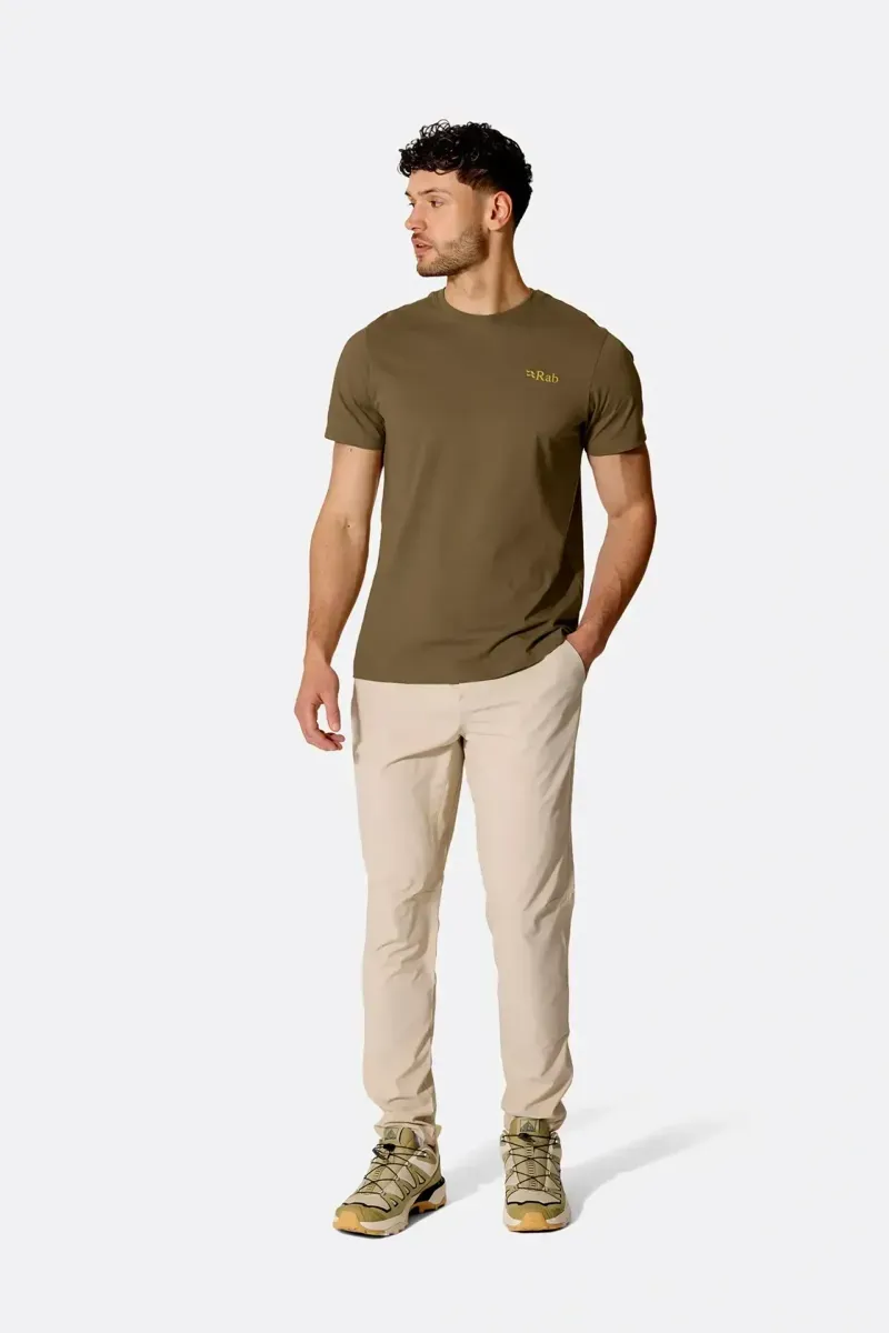 Rab Stance Pitch T-Shirt in Oak-3