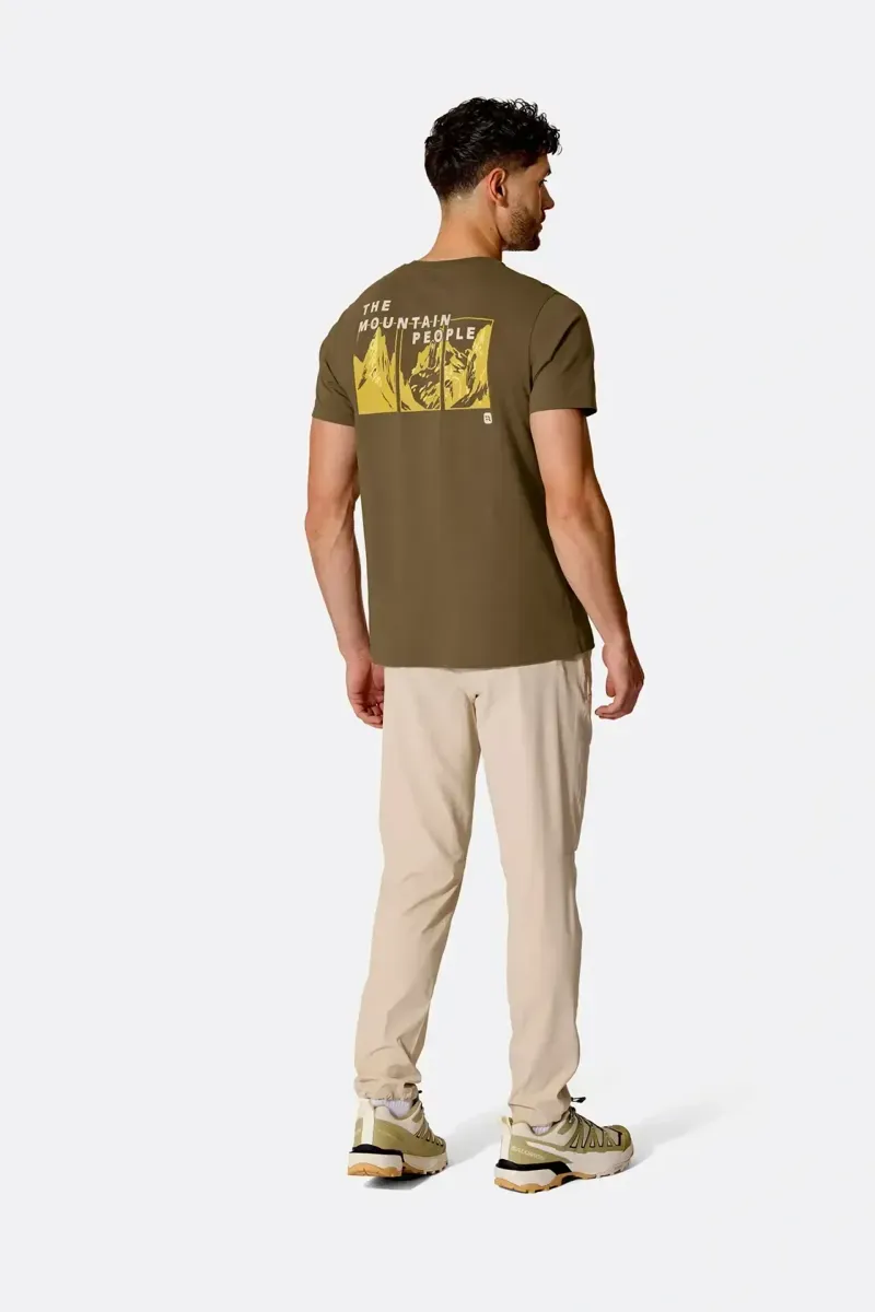 Rab Stance Pitch T-Shirt in Oak-4