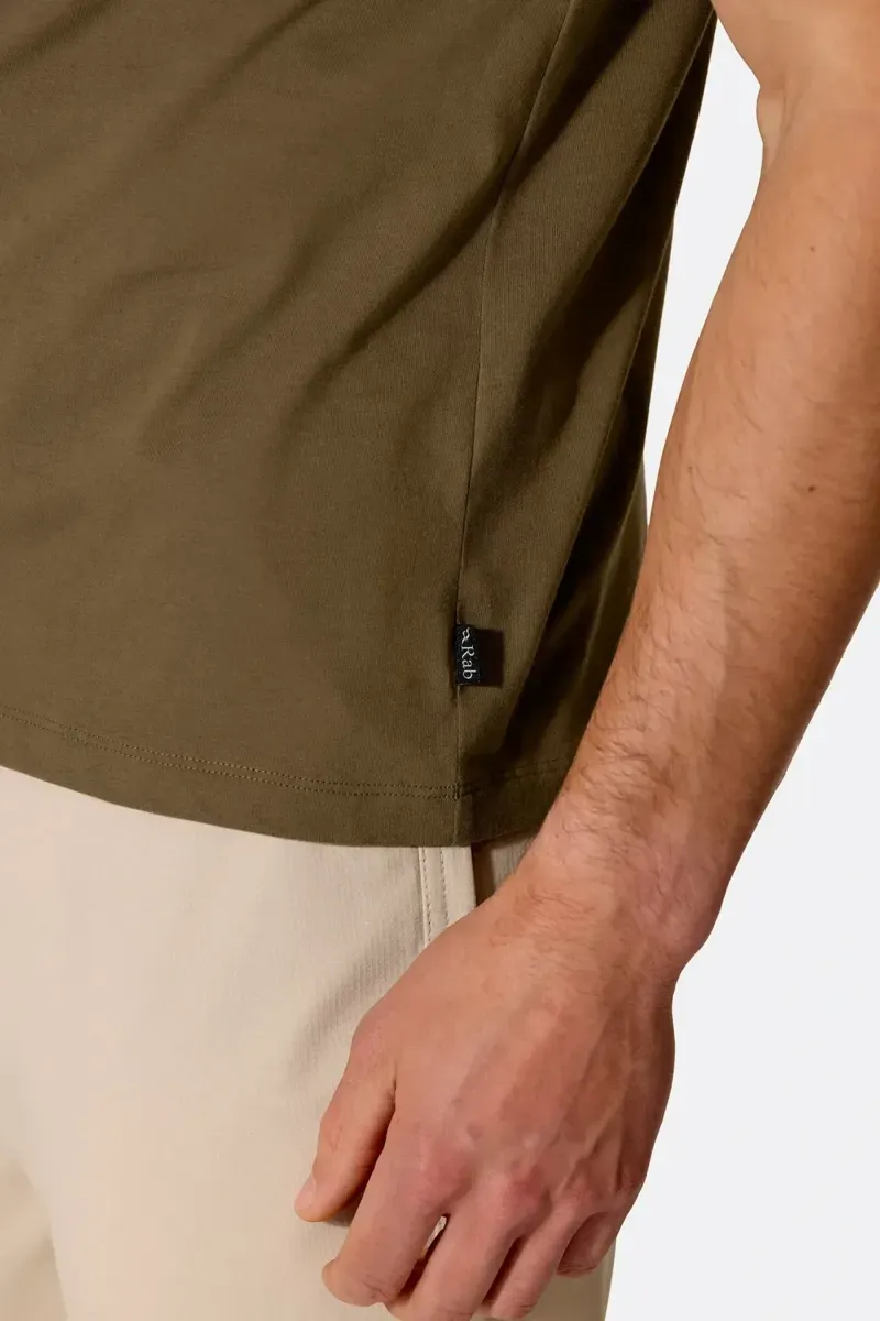 Rab Stance Pitch T-Shirt in Oak-7