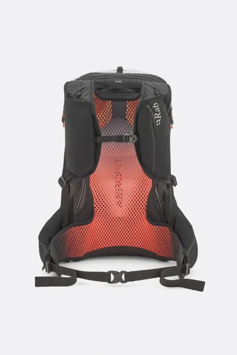 Rab Syclon XP 30L Waterproof Pack in Black/Dark Pewter-2