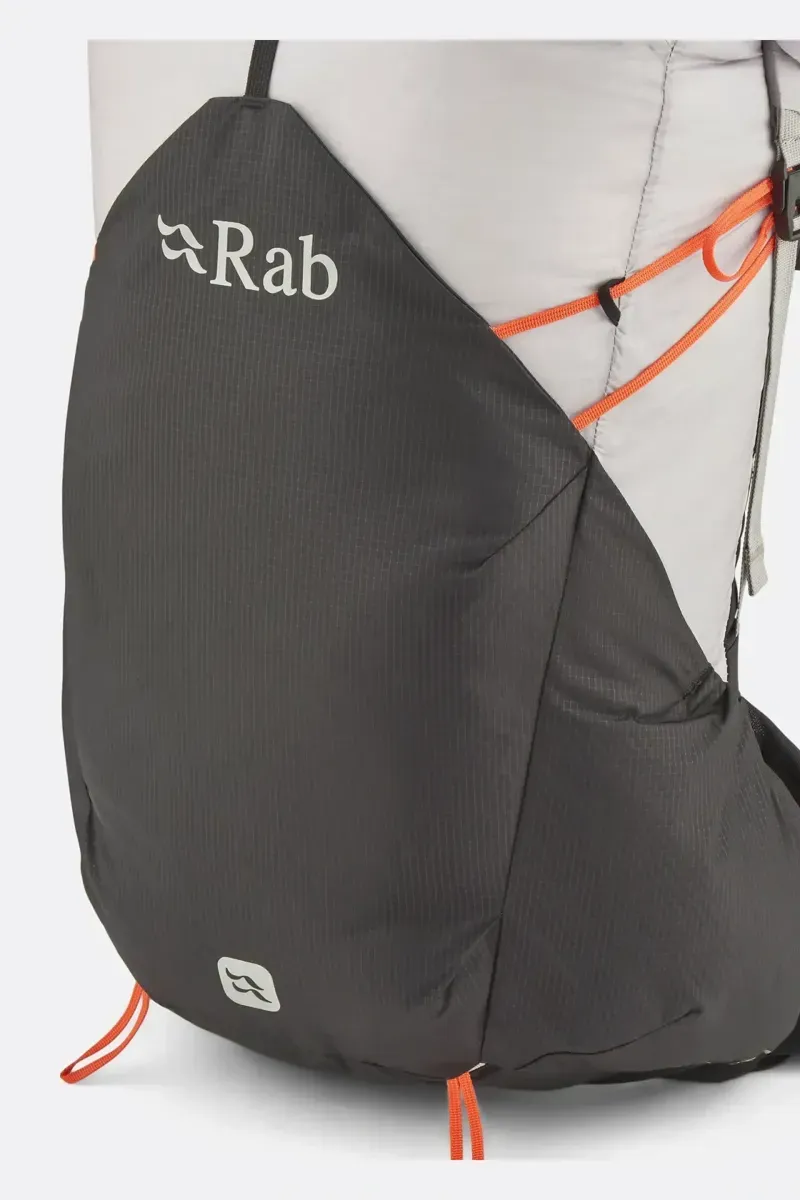 Rab Syclon XP 30L Waterproof Pack in Black/Dark Pewter-4