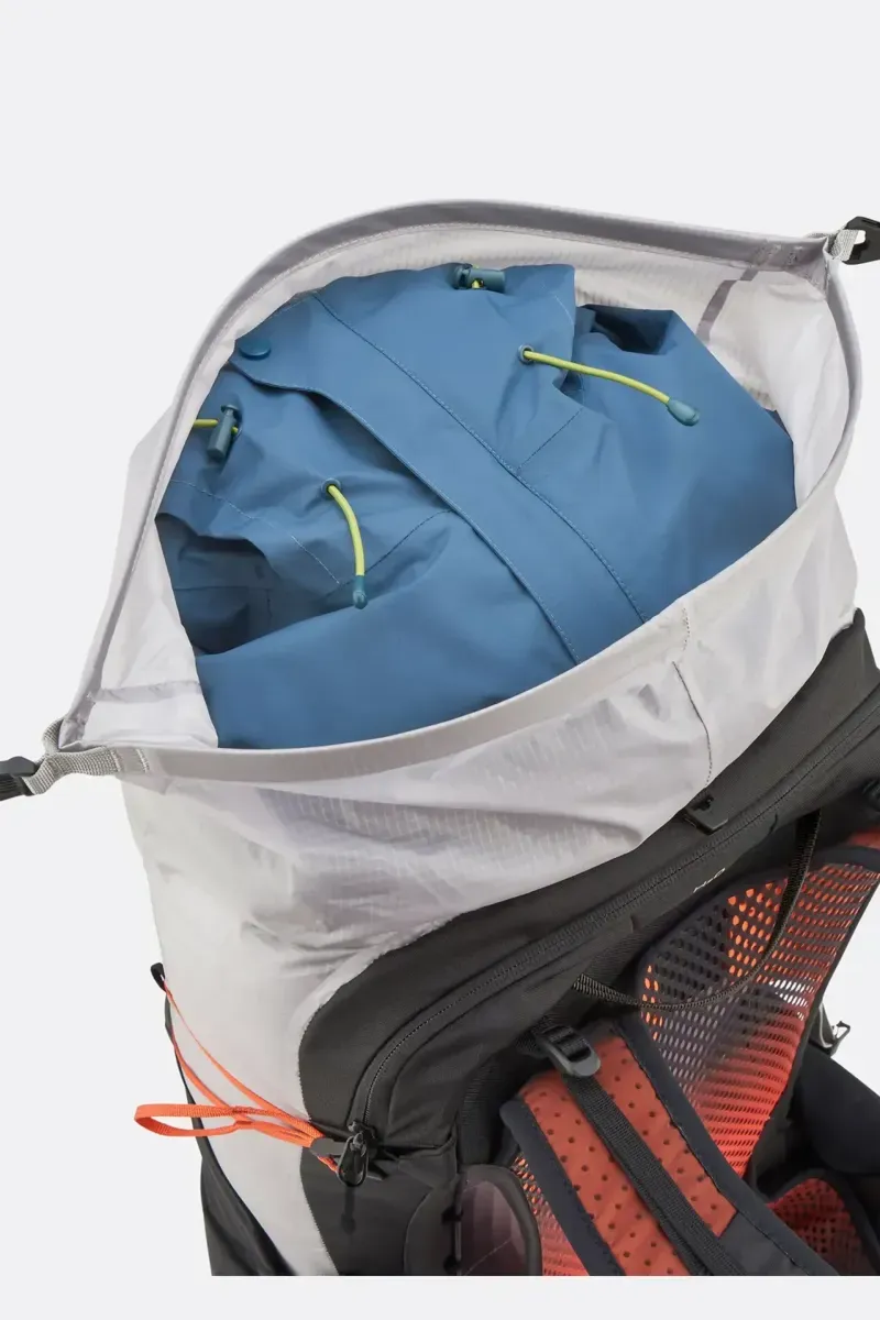Rab Syclon XP 30L Waterproof Pack in Black/Dark Pewter-5