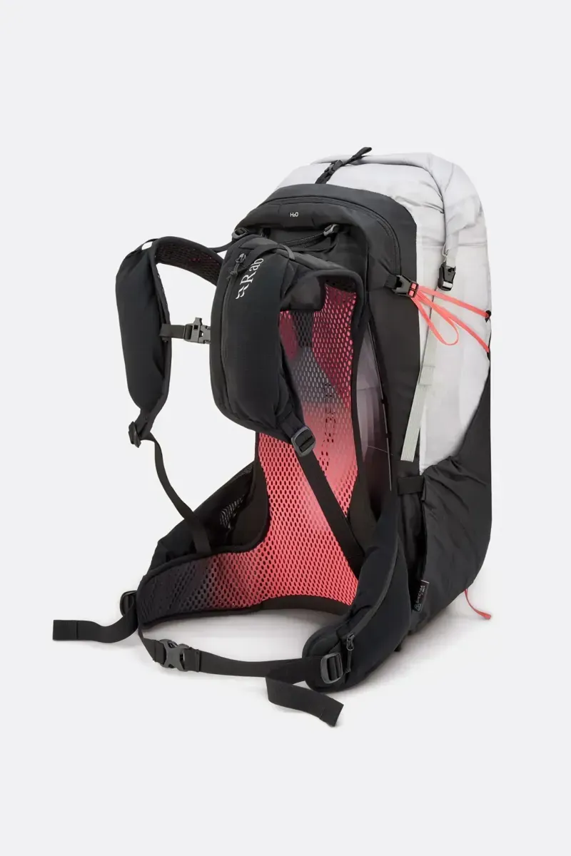 Rab Women's Syclon XP ND38L Waterproof Pack in Black/Dark Pewter-2