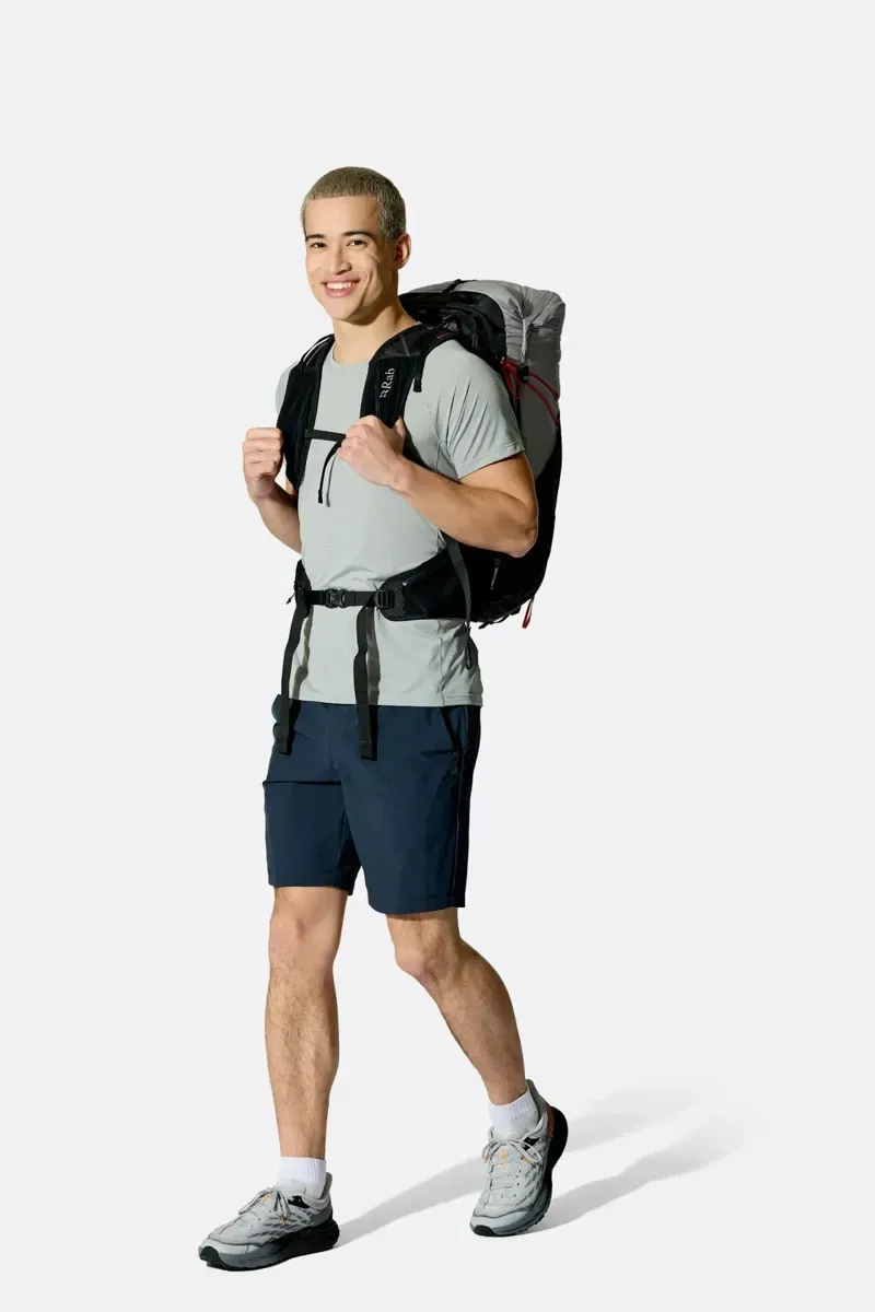 Rab Syclon XP 40L Waterproof Pack in Black/Dark Pewter-11