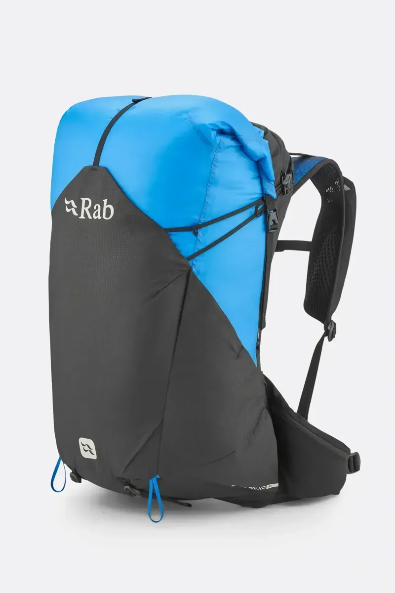 Rab Syclon XP 40L Waterproof Pack in Black/Maya Blue-1