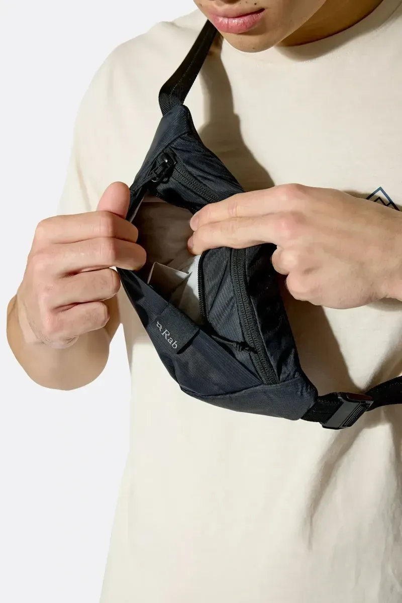 Rab Tygen 2l Belt Pack in Black-11