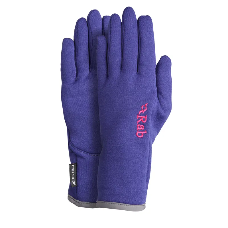 Rab Womens Power Stretch Glove Indigo