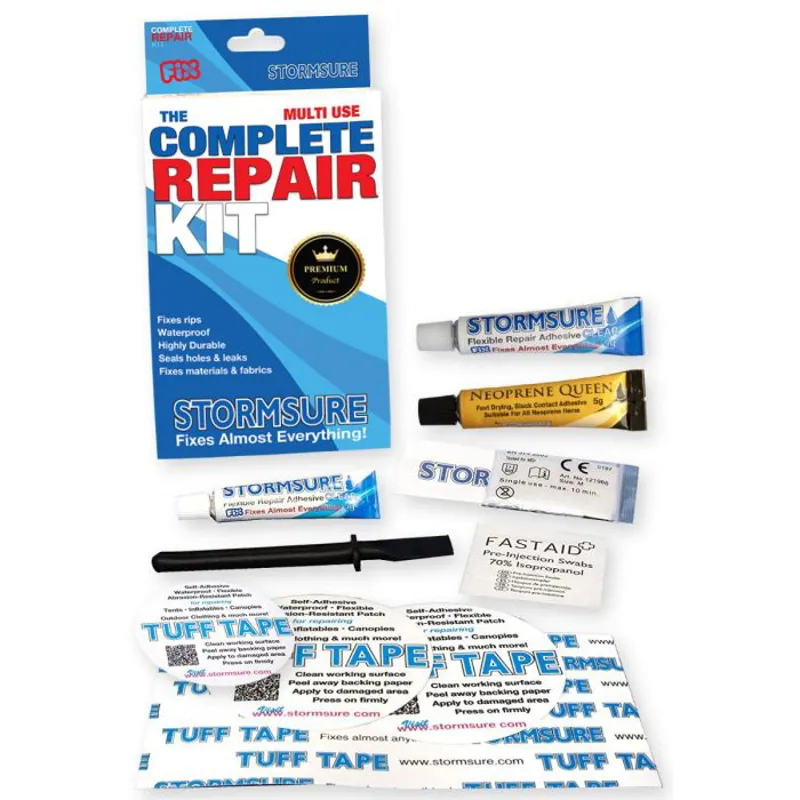Stormsure Universal Repair Kit with glues and patches