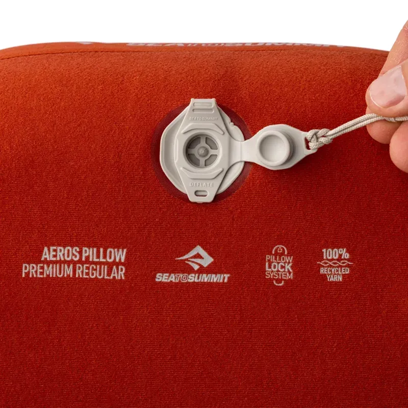 Sea To Summit Aeros Large Premium Pillow in Picante-2