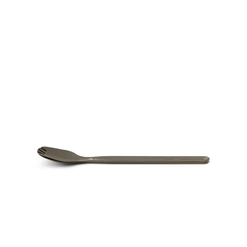 Sea To Summit Frontier UL Long Handle Spoon/Spork Cutlery Set in Grey-2