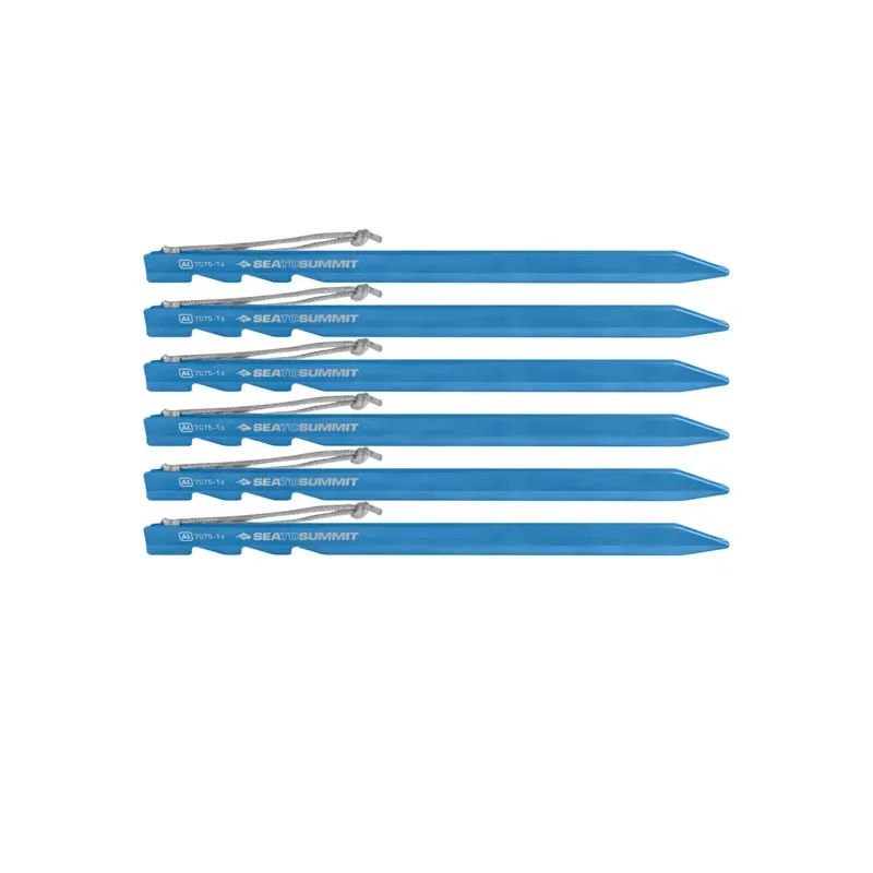 Sea To Summit Ground Control Ultralight Tent Pegs in Blue